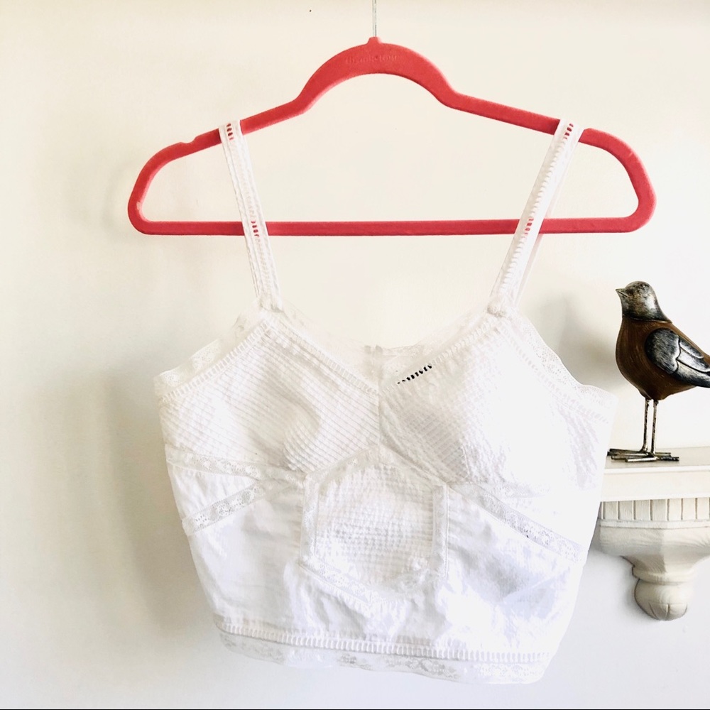 Dolce Vita white crop top